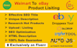 do walmart to ebay dropshipping listings