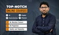 create online course content on ai, healthcare, cybersecurity, and crypto
