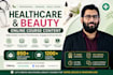 create healthcare, nursing, skincare, and beauty online course content