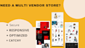 create multi vendor, ecommerce marketplace