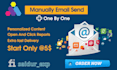 send email to targeted client manually one by one