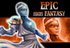 make a epic high fantasy illustration