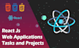do react js javascript web apps web tasks and projects