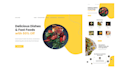 design your landing page or website using PSD
