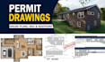 create city permit drawings for adu, house plans and additions