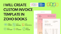 create custom invoice templates in zoho books