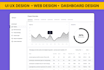 ui ux for early stage startup mvp web app, b2b admin dashboards