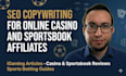 write great igaming content for affiliate websites