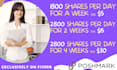 share your poshmark listing and follow closets