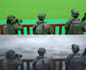 do vfx compositing, green screen and cgi