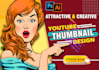 do clickbait viral video thumbnail and yt thumbnail