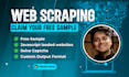 do web scraping, data scraping