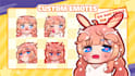 create anime style emotes and badges