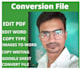 conversion your pdf files