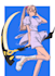 illustrate you in casual anime style