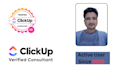 be your clickup consultant, setup clickup project management boards automation