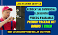 do locksmith video lock repair service ads