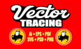 do fast and accurate vector tracing, logo redraw to ai, eps