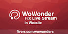 add live stream in wowonder website