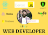 react js node js react redux firebase web app developer