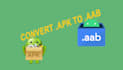 convert apk file to aab file without source code