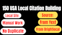 build local citation source from yext and brightlocal