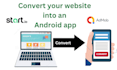 convert any website to an android app using webview