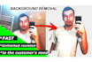 erase background from your image