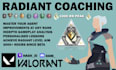 coach you in valorant top 100 radiant player