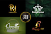 create beauty skincare yoga spa hair and luxury fashion logo