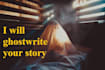 ghostwrite your fictional story