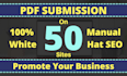 do 50 PDF submissions on top sharing sites