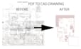 convert pdf, sketch, jpg to autocad dwg quickly