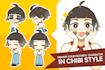 draw your character in chibi style