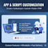 customize and add features in your php scripts, mobile apps