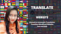 translate wordpress website into any language manually or automatic