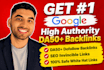 build high domain authority dofollow backlinks