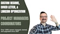 write your pmp, scrum master, or project manager resume and cover letter