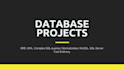 do sql queries, database assignment, database design, erd, use case