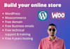 build ecommerce site using woocommerce