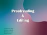 proofread and edit your blog, article or web content
