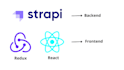 build a web app with react js and strapi