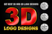 do stunning  2d,3d logo designs