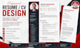 design a professional resume, CV, and cover letter