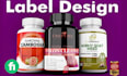 do wine label, bottle label, amazon label, product packaging design, cosmetic