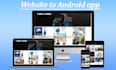 convert your website to an android app using webview