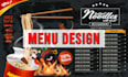 design restaurant menu, menu card and brochure design