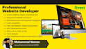 do static front end development figma to HTML or xd to HTML