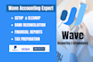 do wave accounting, bookkeeping and be your bookkeeper