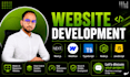 do website development, full stack web developer, nextjs, webflow, typescript